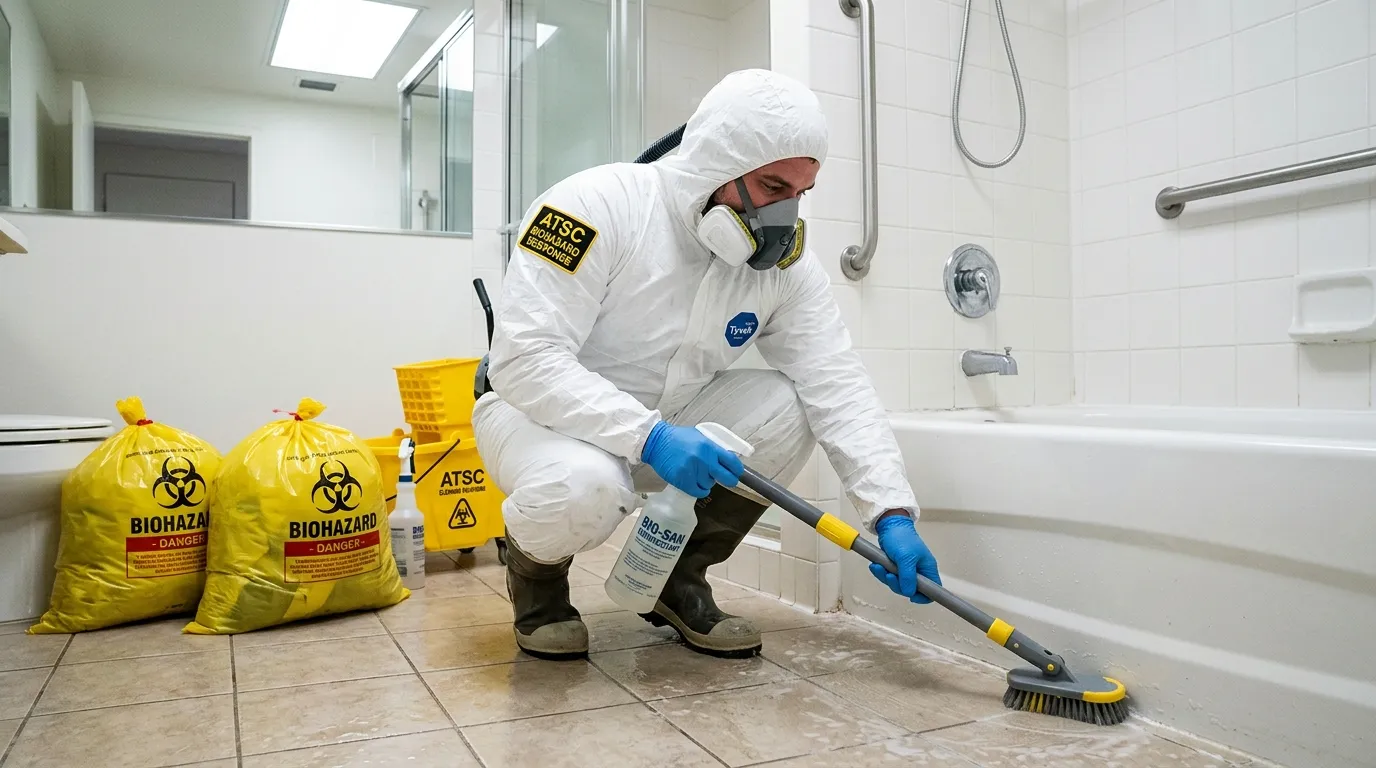 Decontamination equipment deployed for Blood Cleanup in Mount Airy